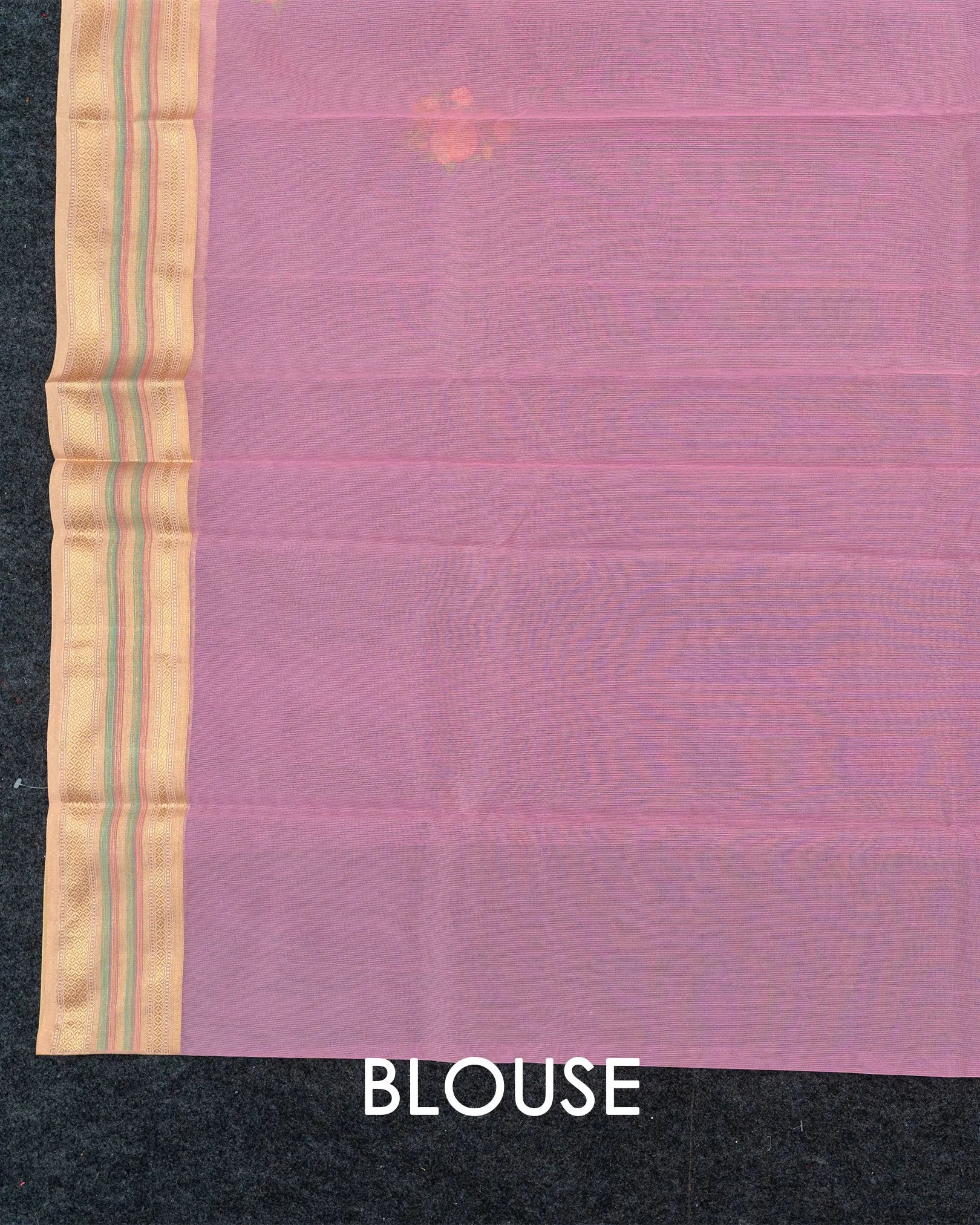 SC4797 - Linen with embroidery butta and meena border