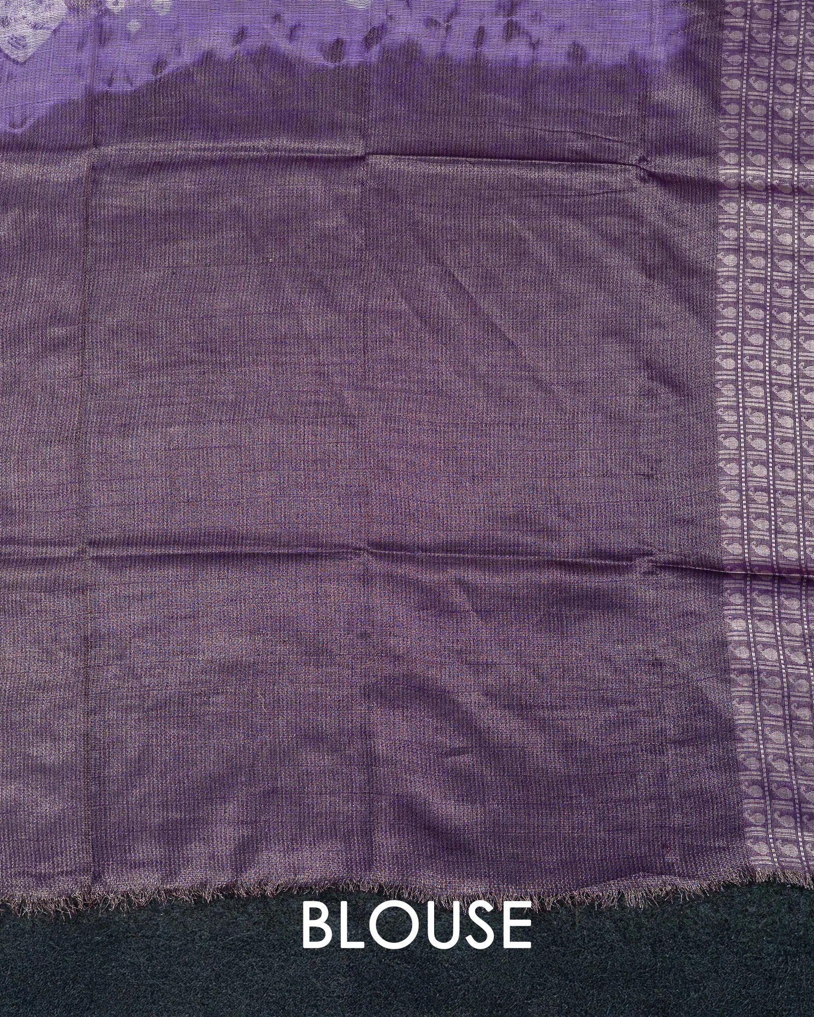SC2886 - Tissue Saree With Bandhini Work