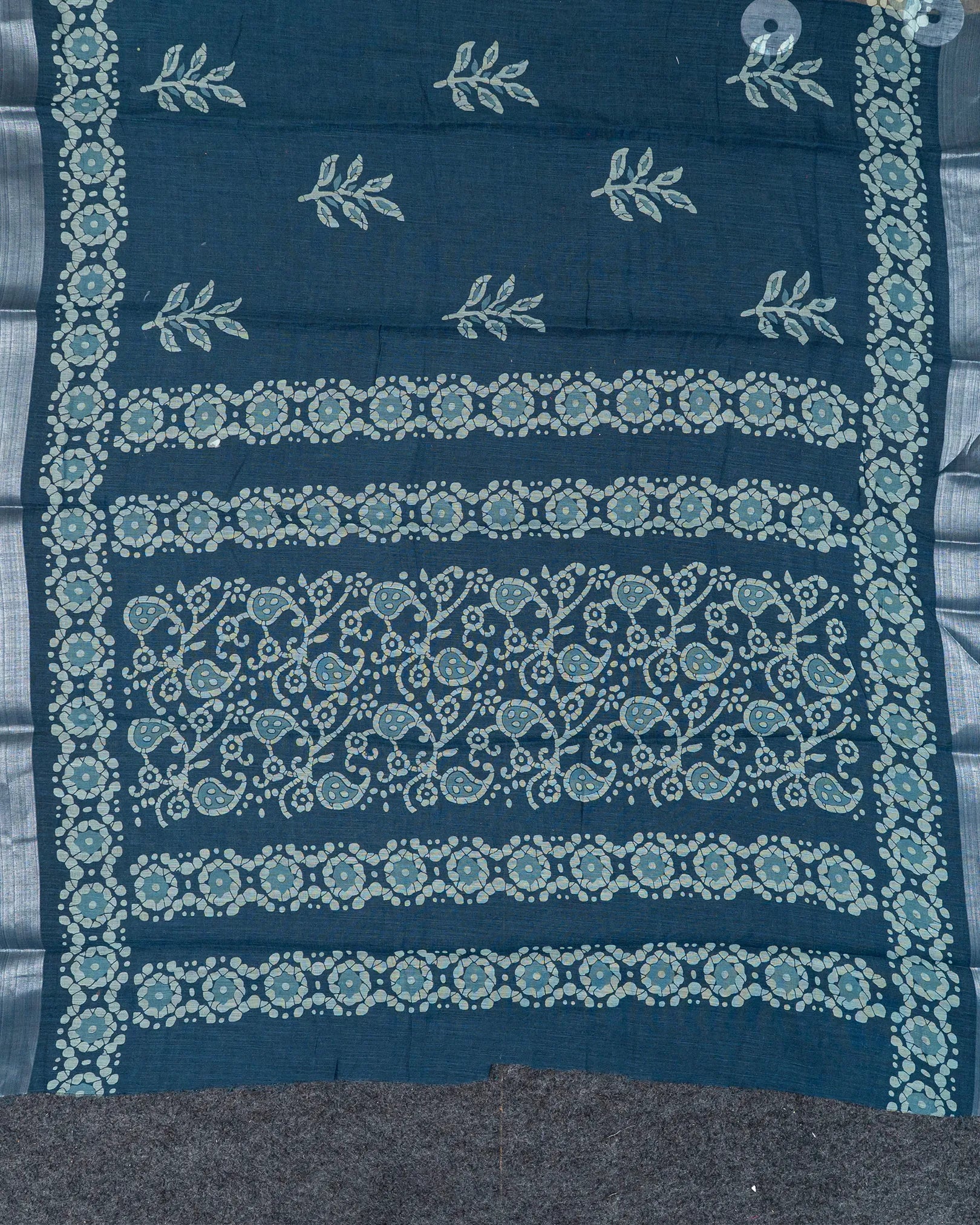SC4024 - Linen With Digital Bandhini Print
