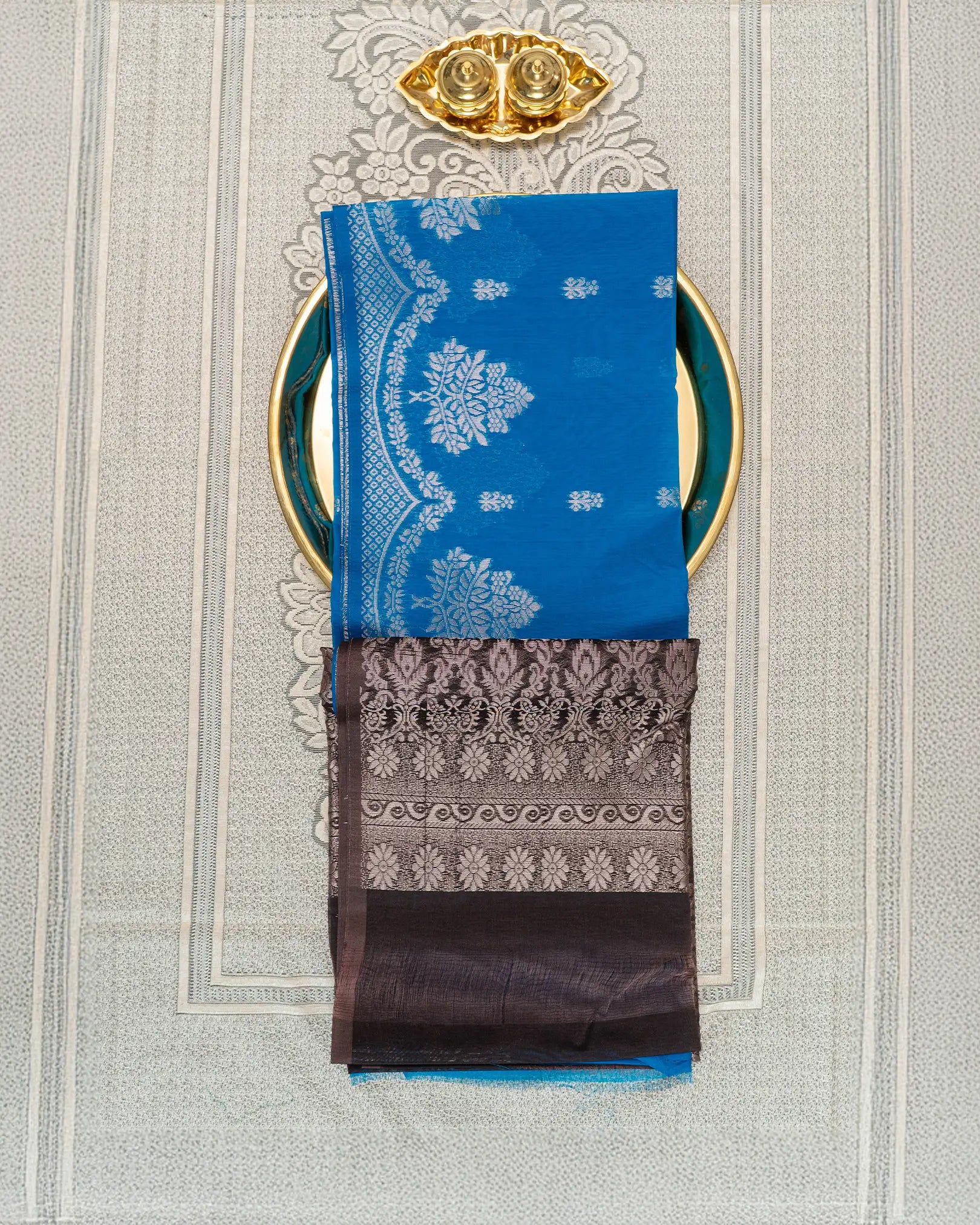 SC3230 - Silk Cotton with Fancy Border