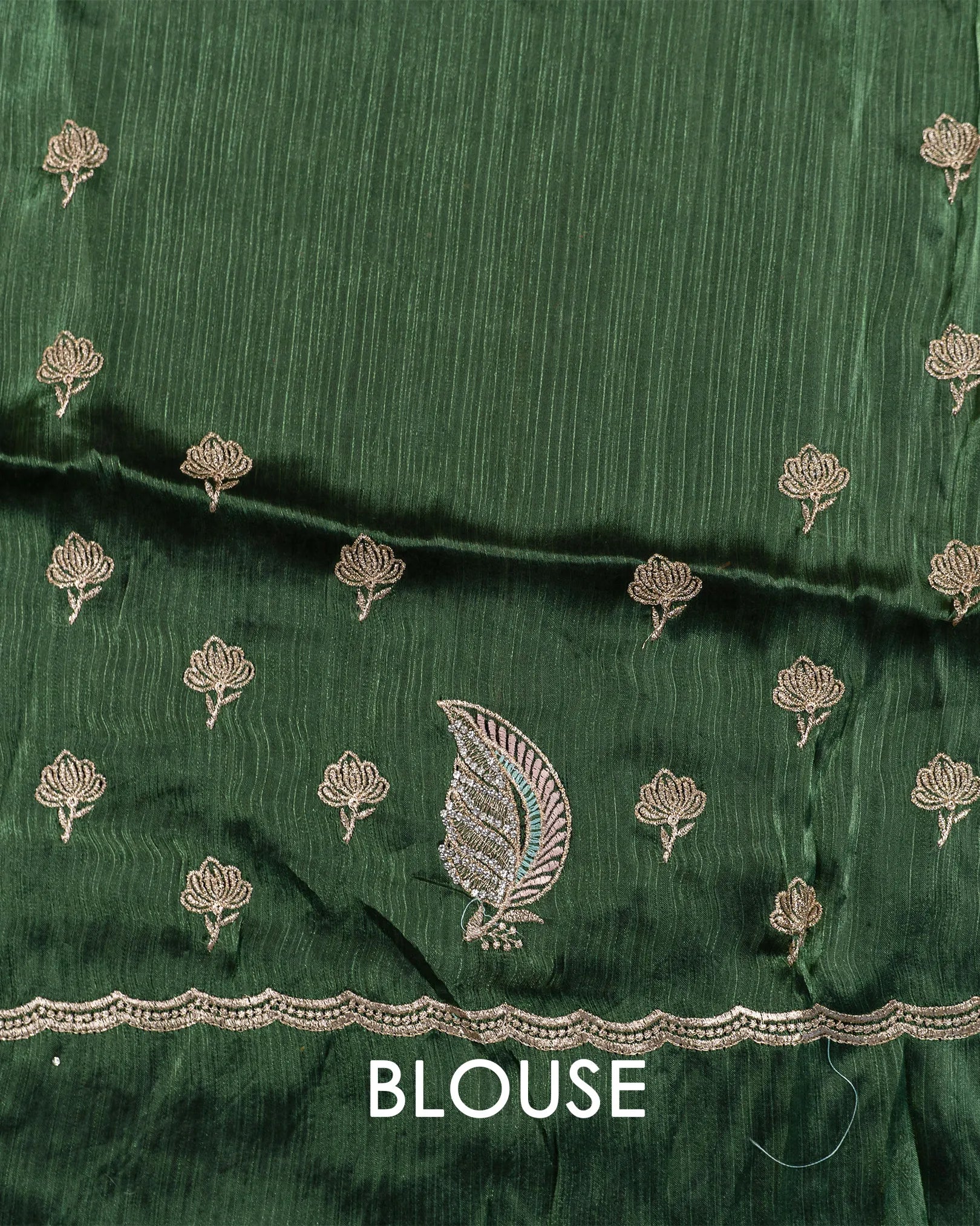 SC3549 - Fendy With Premium Embroidery And Jharkhand Stone Work