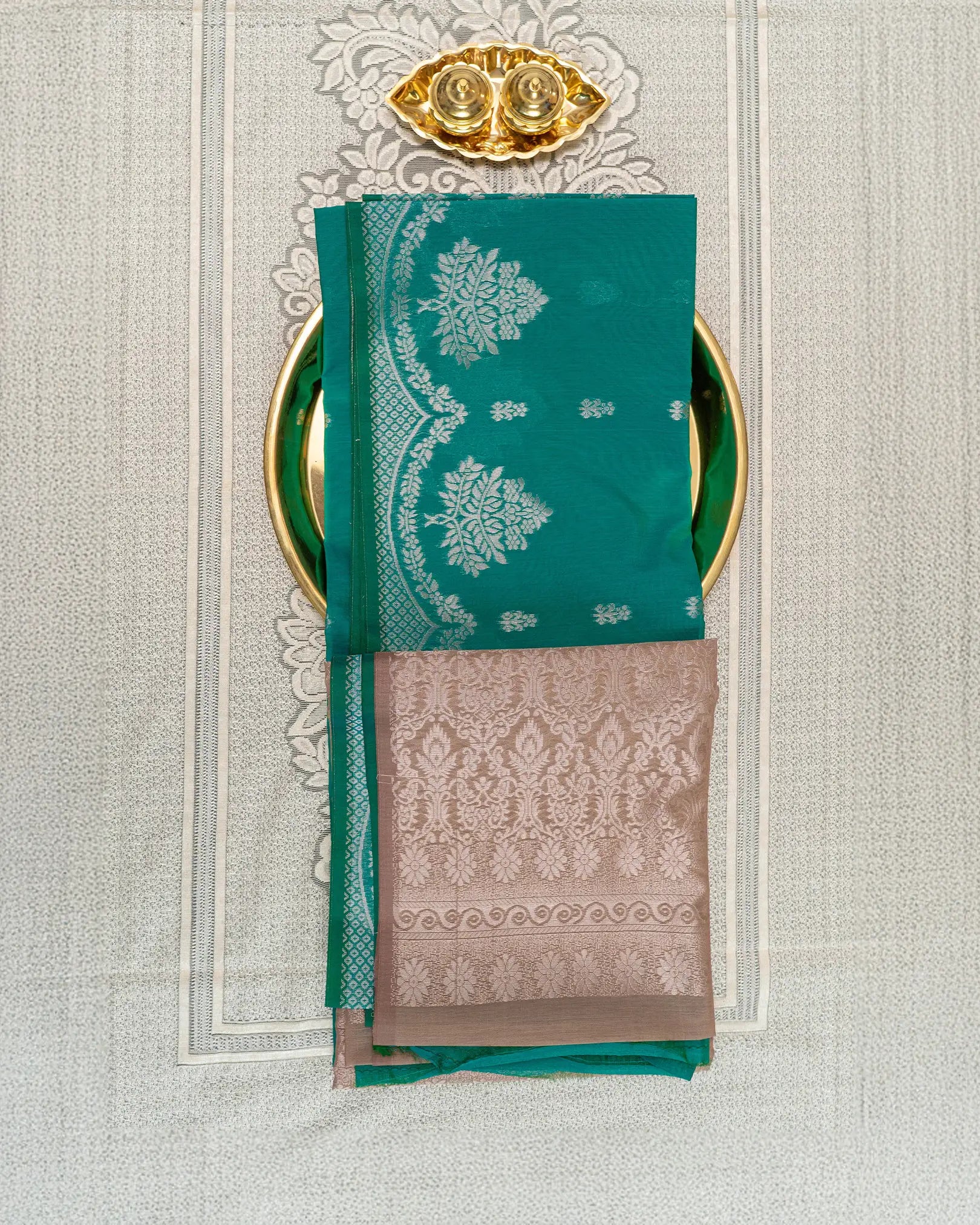 SC3230 - Silk Cotton with Fancy Border