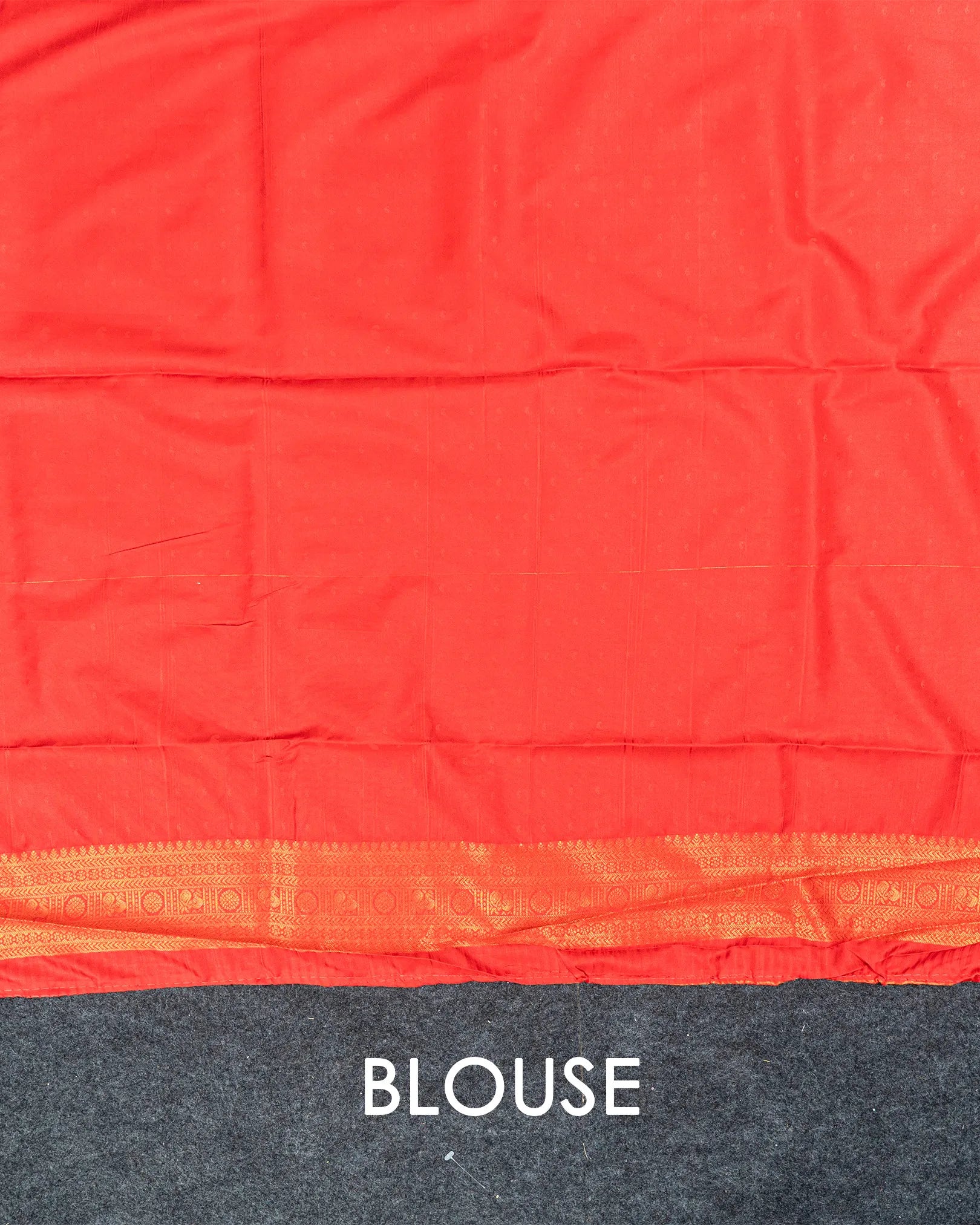 SC3964 - Tissue saree with meena butta and copper zari