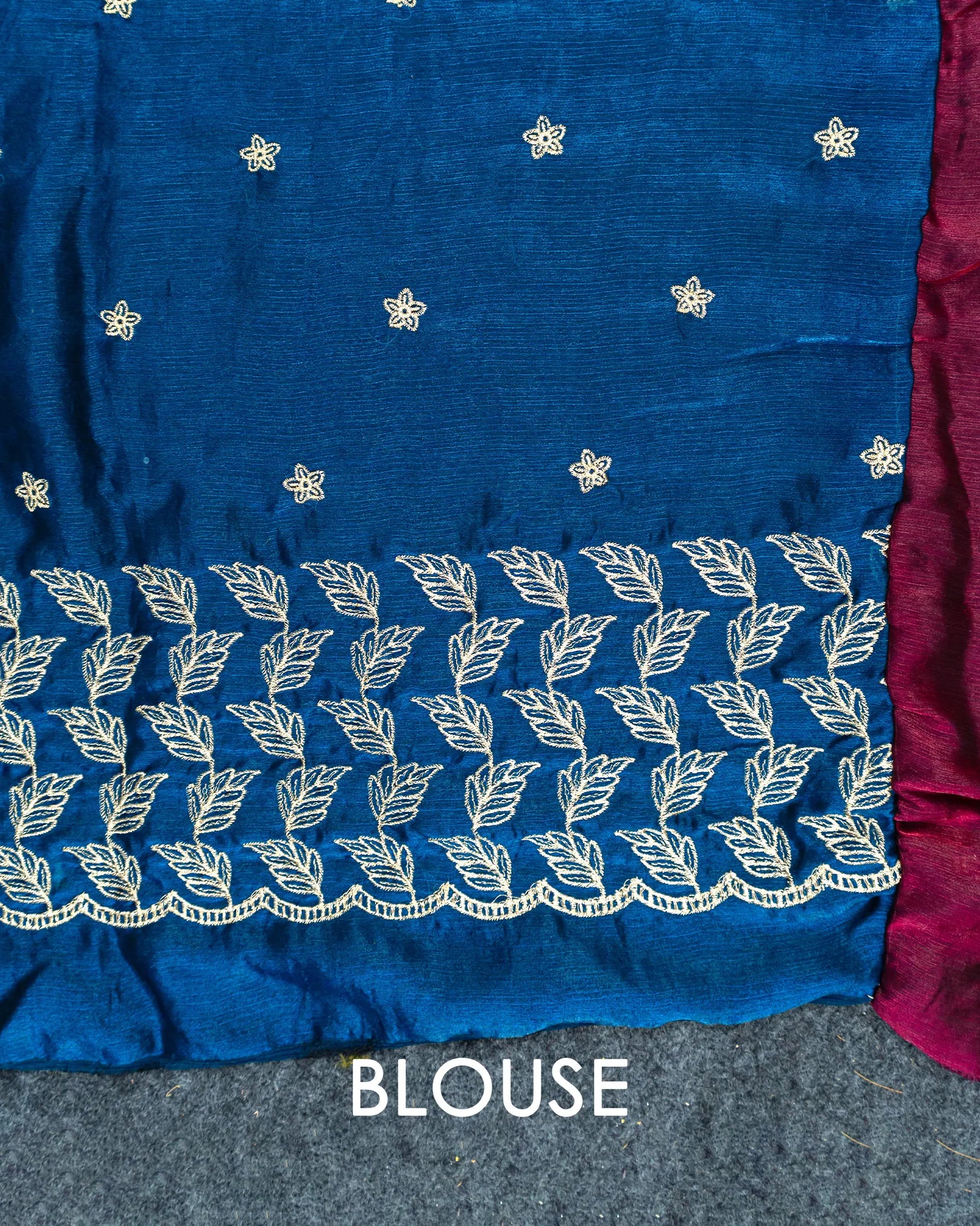 SC3772 - Fendy saree with embroidery work and stone all over body