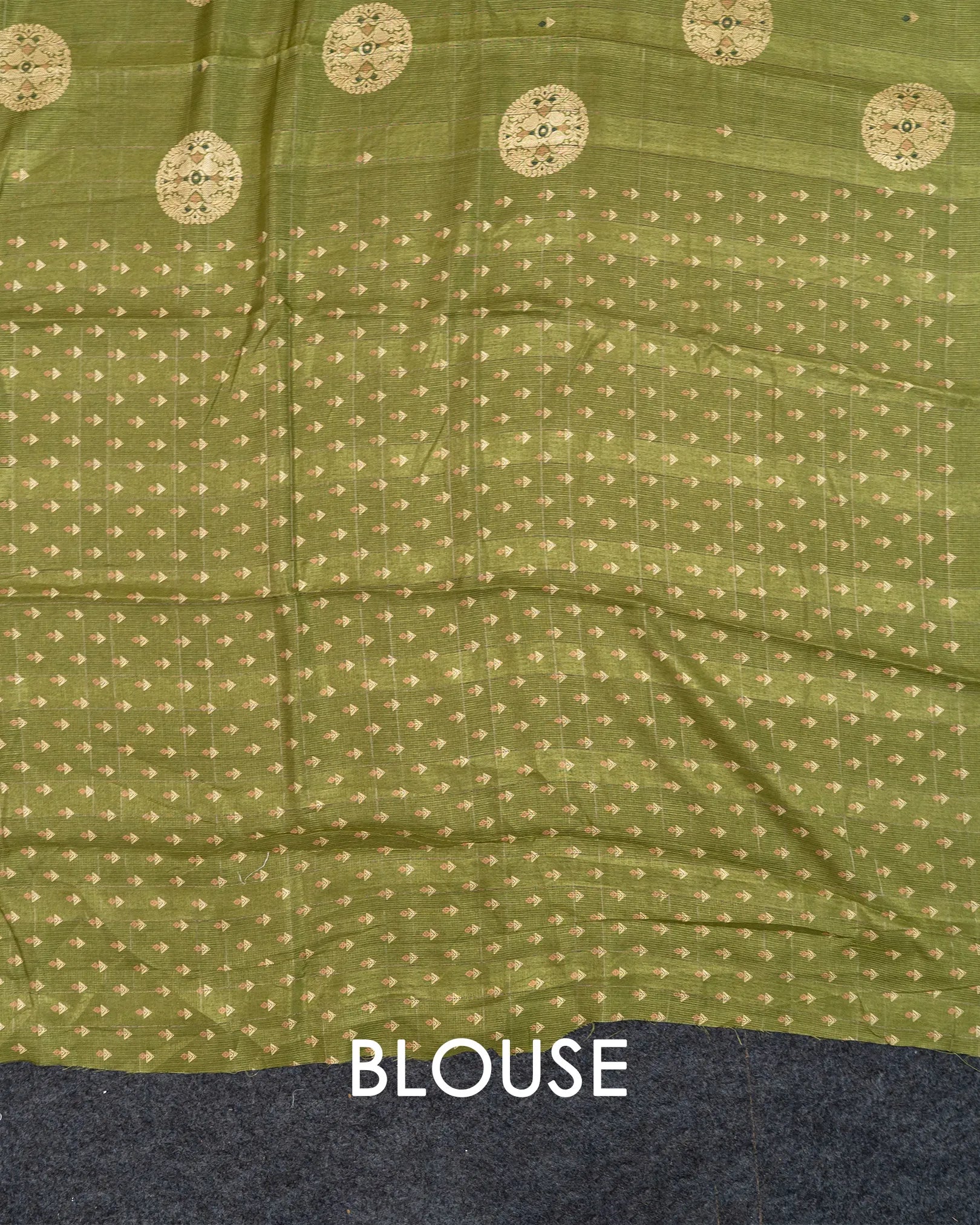 SC3866 - Linen With Digital Bandhini Print