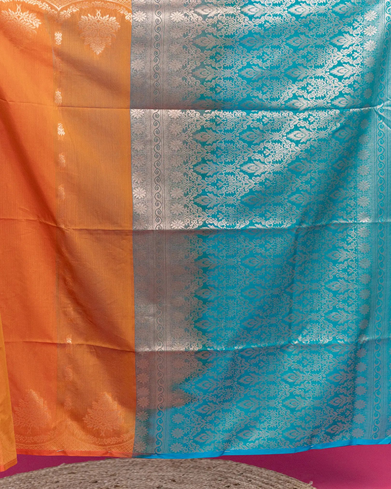 SC3230 - Silk Cotton with Fancy Border