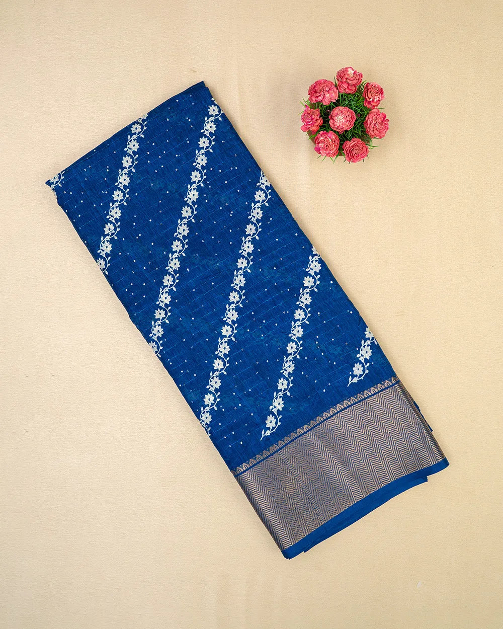 SC5859(2) - DOLA SAREE WITH SEQUENCE PRINT