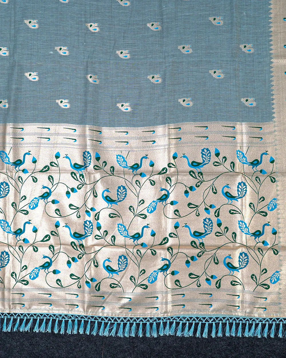 SC6171 - FANCY COTTON SAREE