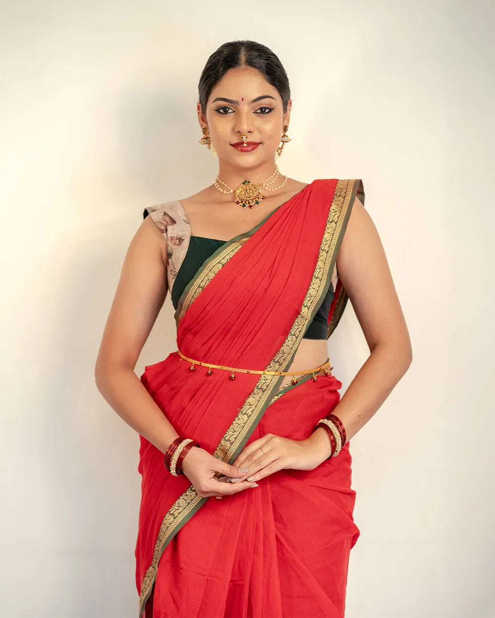 SC7457 - NARAYANPET COTTON SAREE