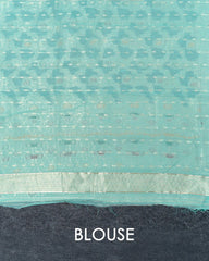 SC3213 - LINEN COTTON WITH MEENA BUTTA