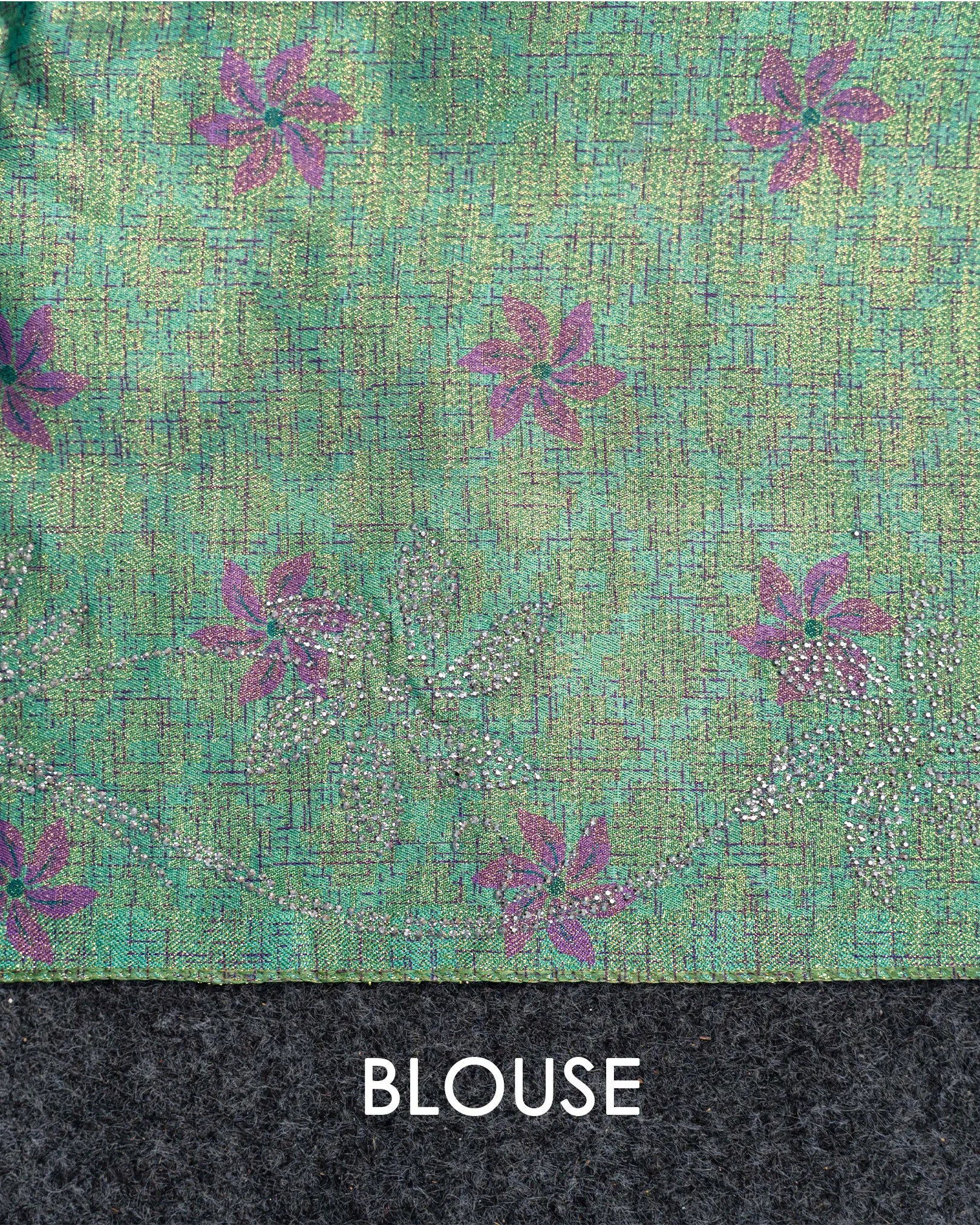 SC3801 - Satin With Sparkle Stone