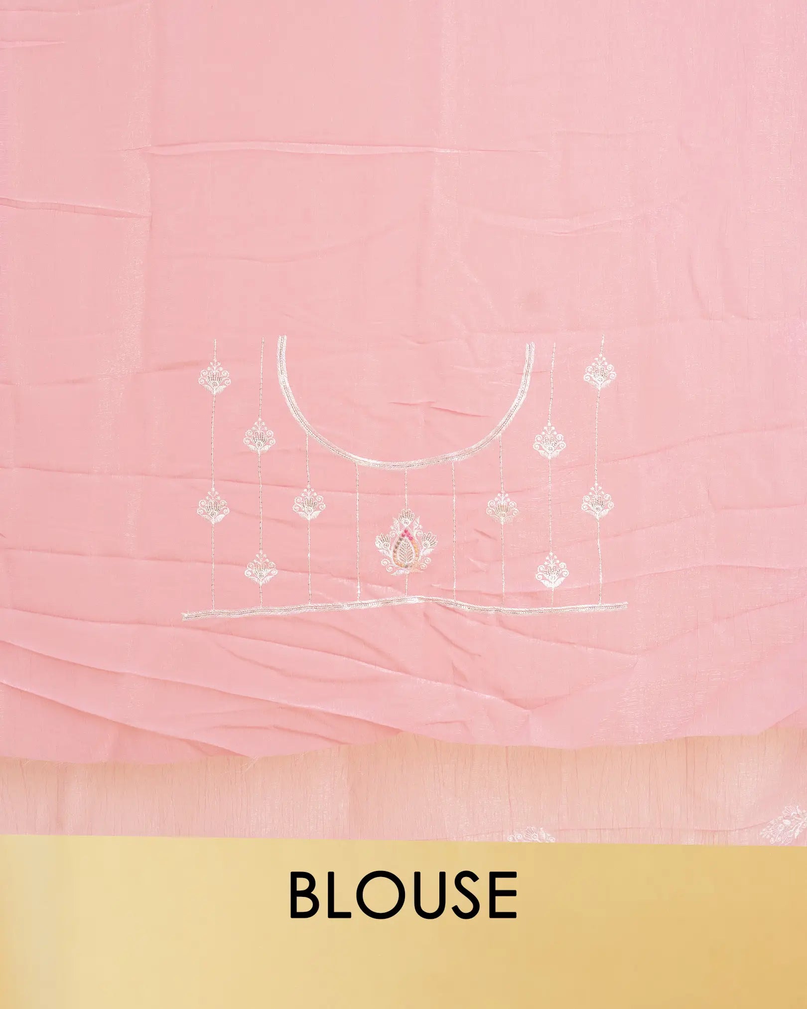 Candy Crush Material Saree with Soft Finish