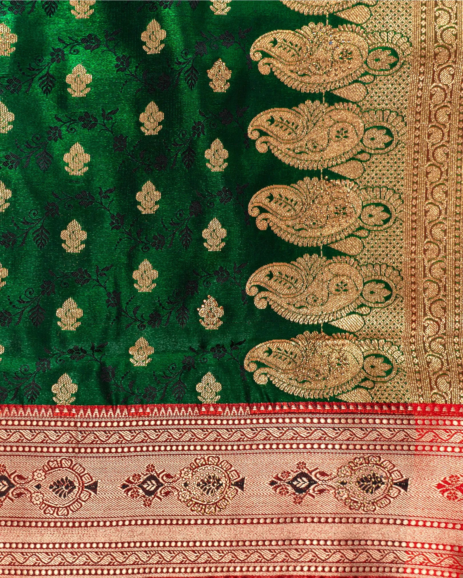SC3622 - Satin Saree With Premium Stone Work