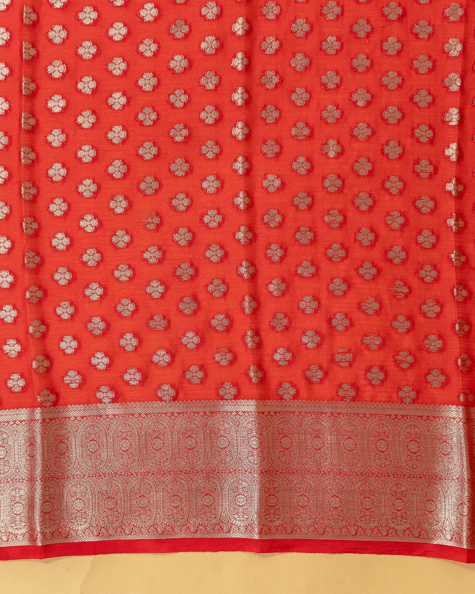 SC2806 - Mysore Silk Saree with Almond Zari