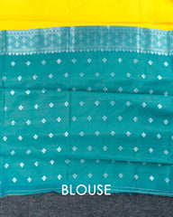 SC3664 - Tissue Silver Zari Meena Butta