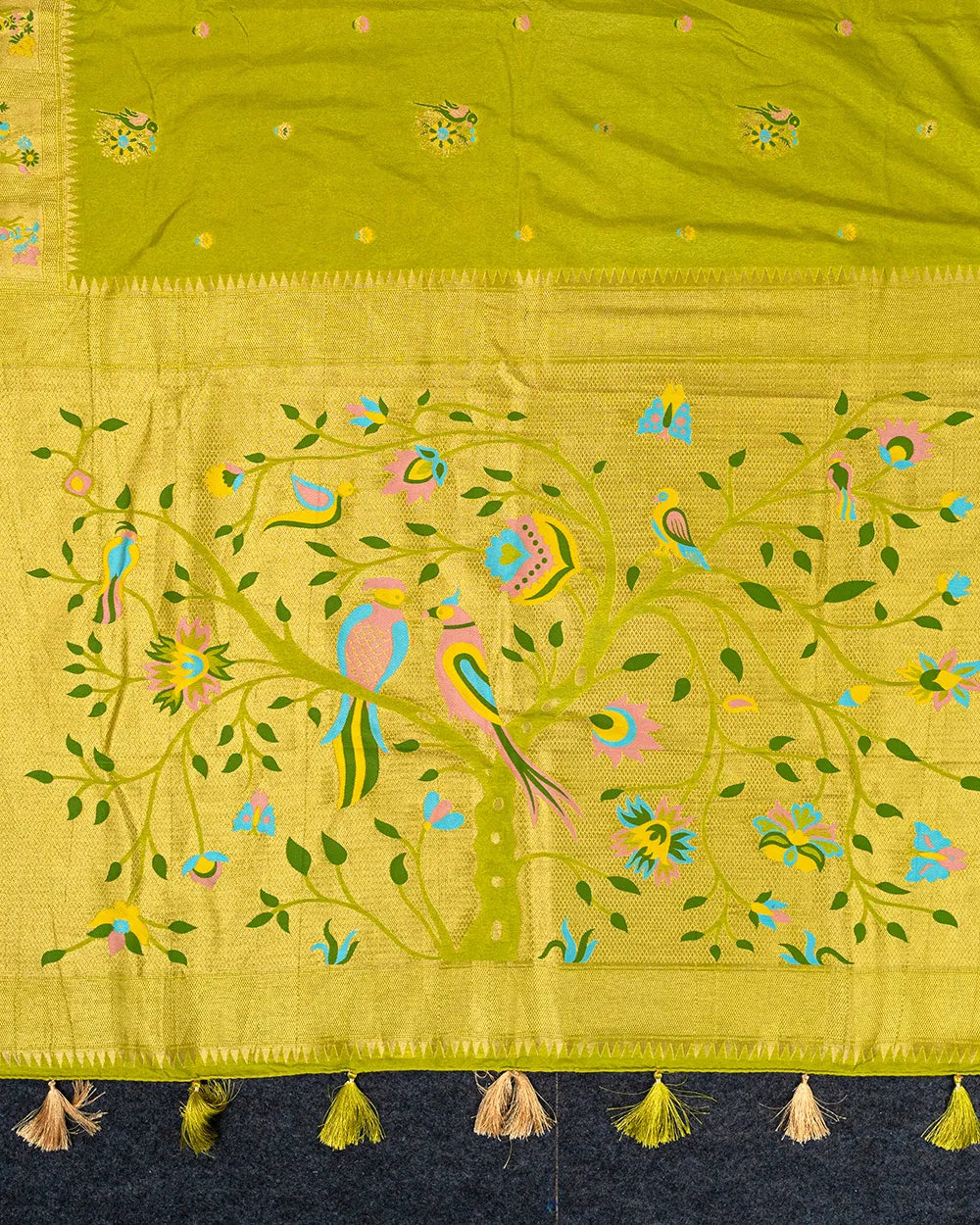 SC6367 - VISCOSE MEENA BUTTA SAREE