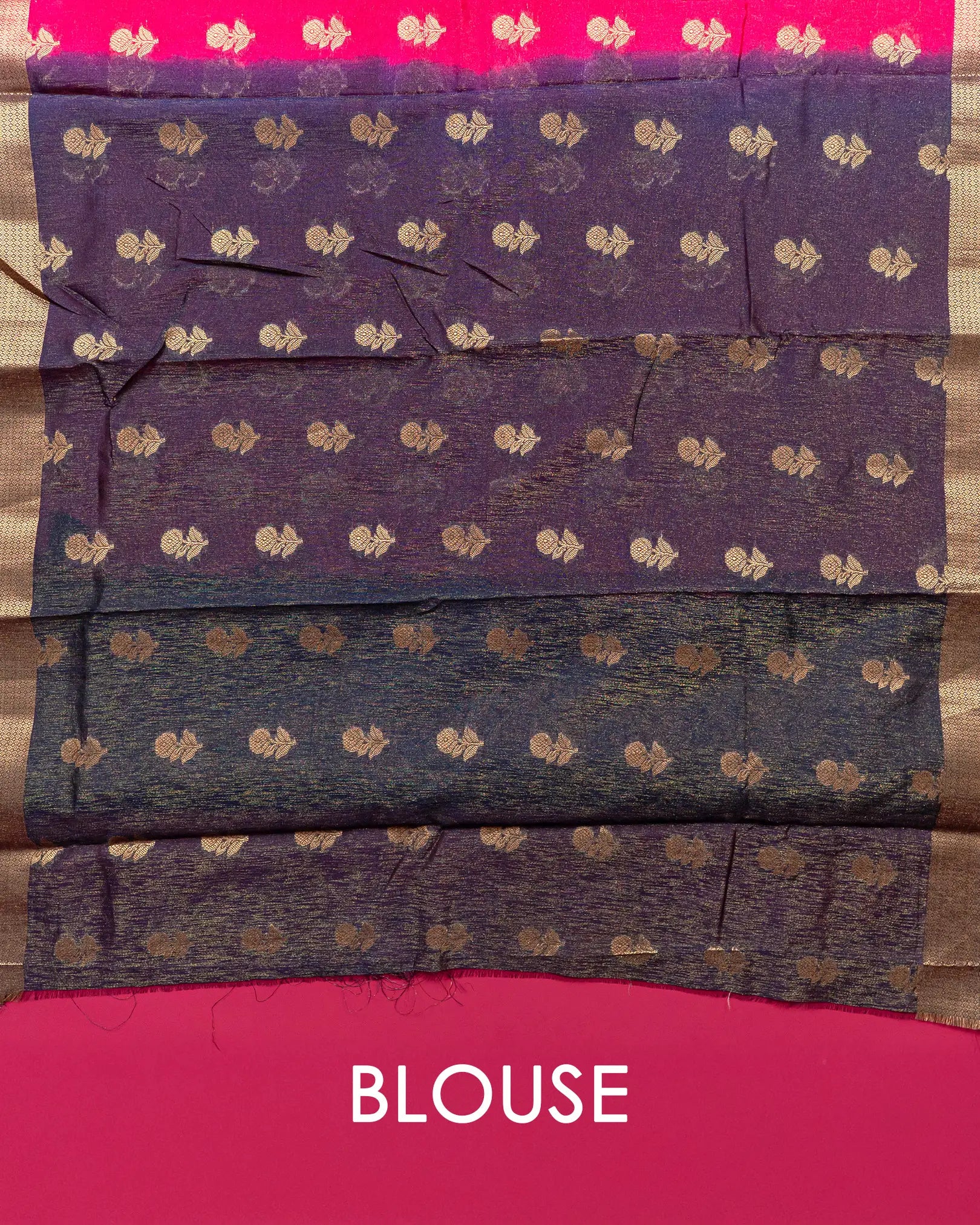SC3492 - Tussar Shimmeer With Gold Butta
