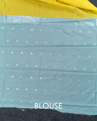 SC4127 - Tissue Silver Zari Meena Butta