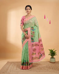 SC7434 - MUL MUL COTTON SAREE