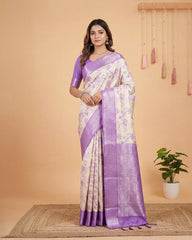 SC5526(1) - LITCHI SILK SAREE
