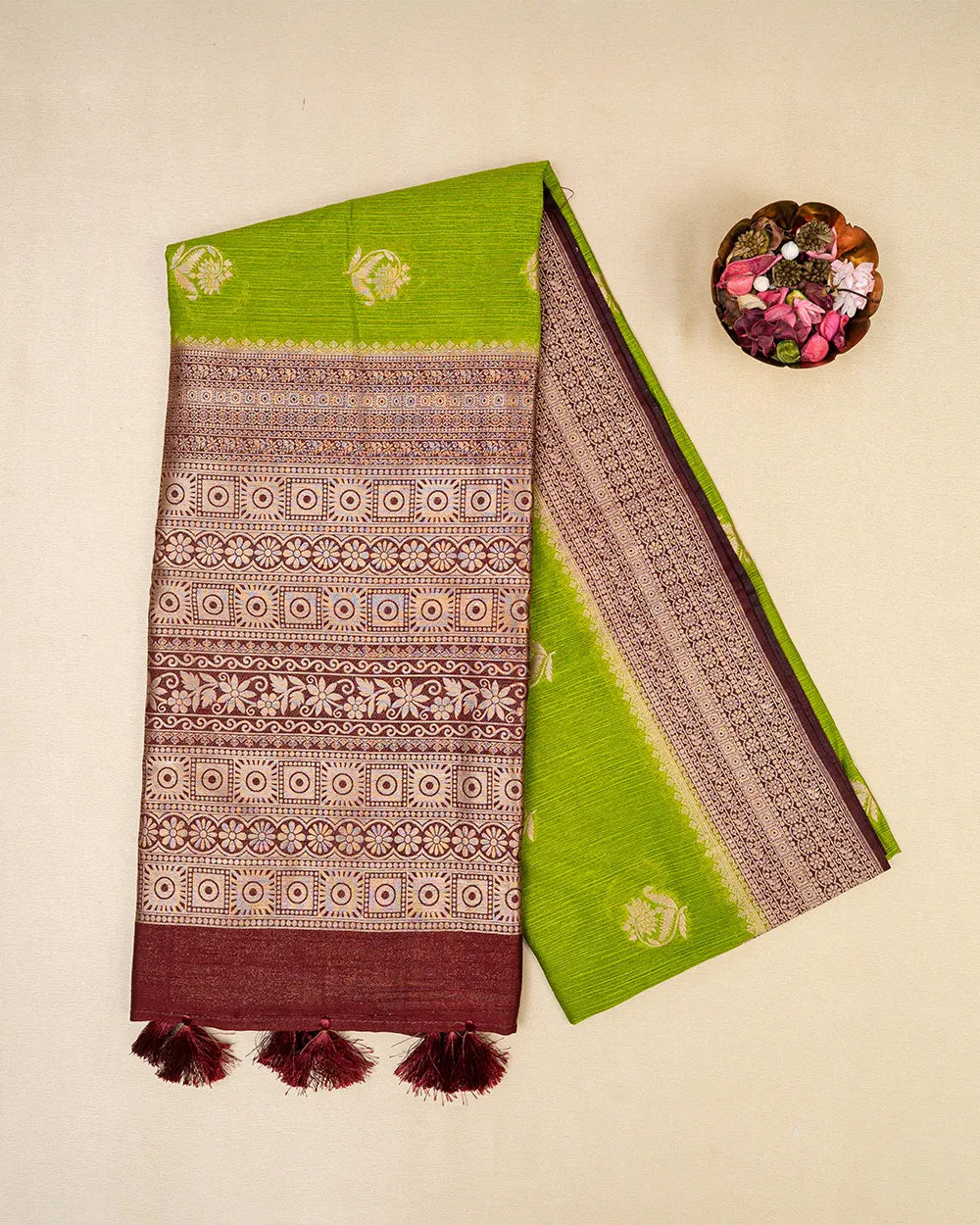 SC6666 - RAW SILK SAREE