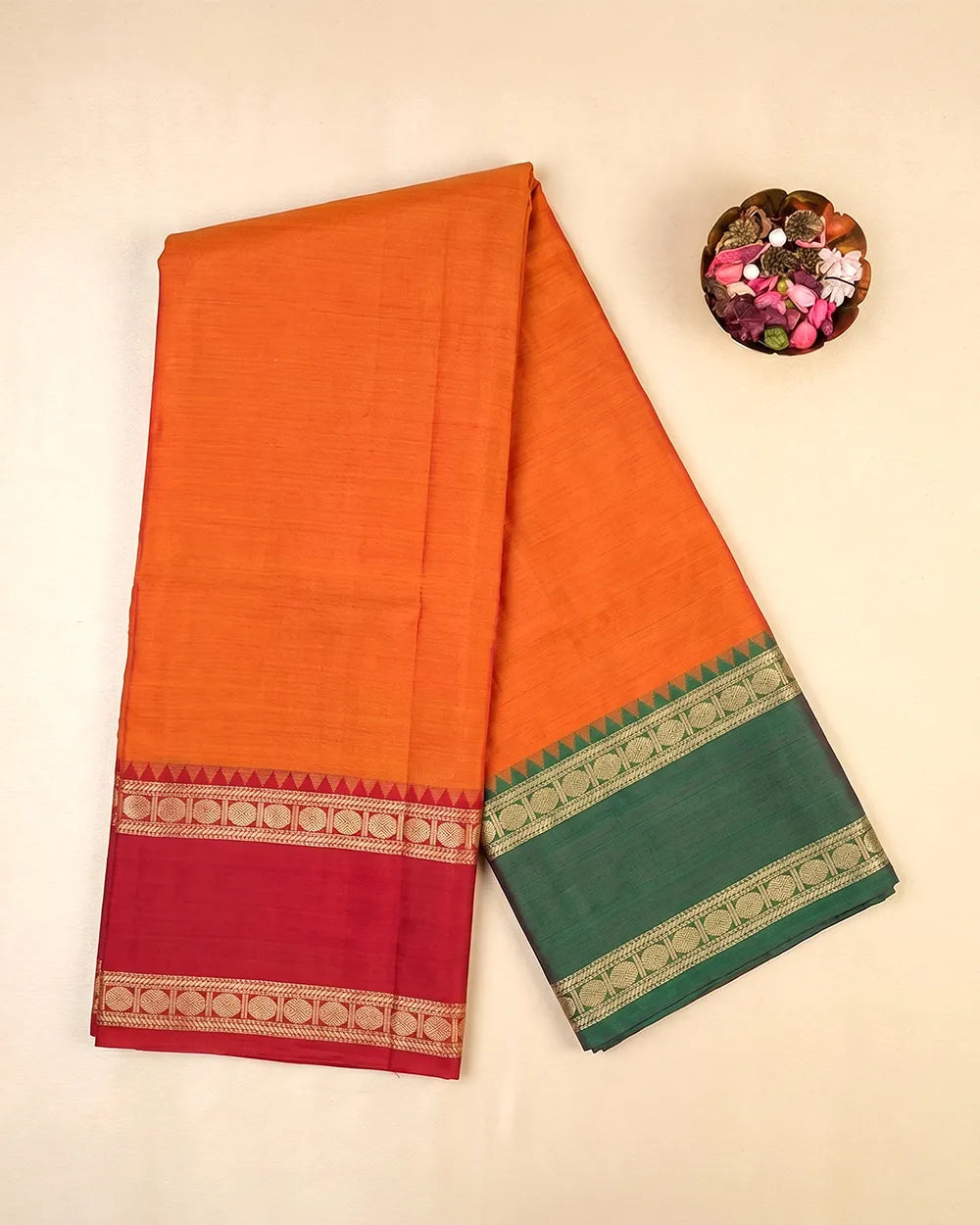 SC7537 - GANGA JAMUNA BORDER SAREE