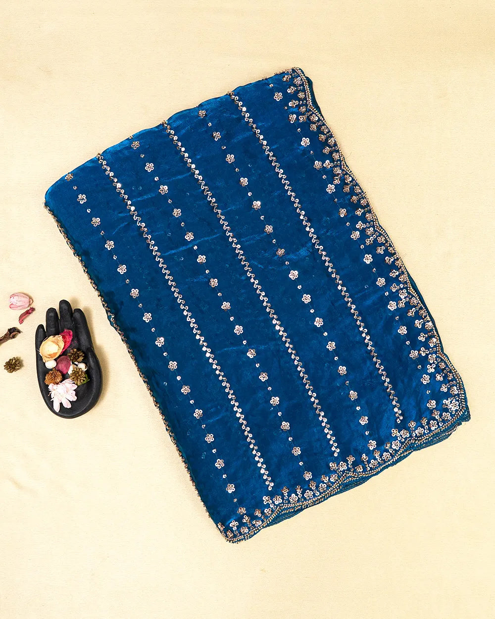 SC6152 - FENDY SATIN SAREE