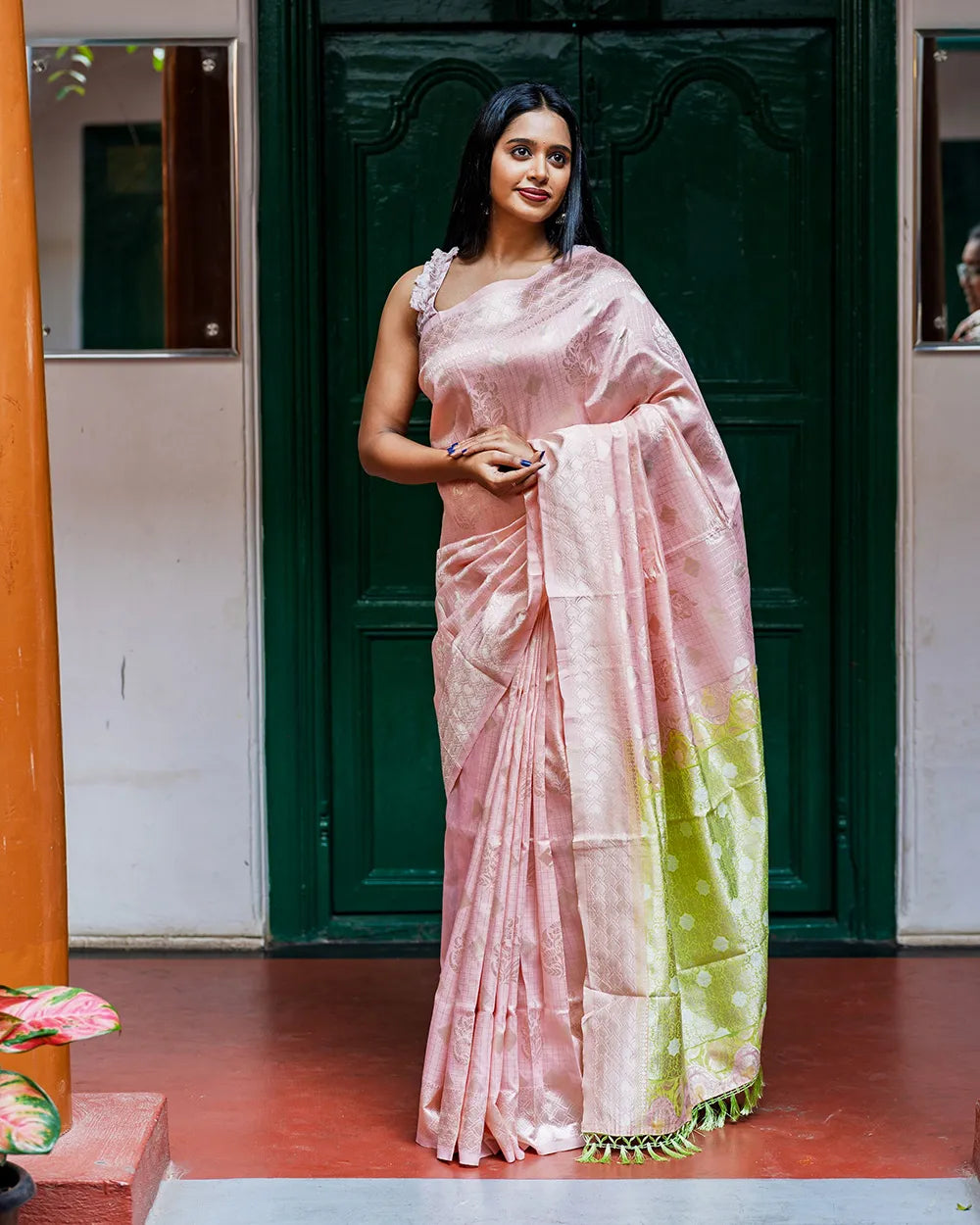 SC5796 - LINEN SAREE