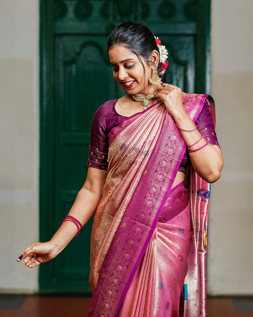 SC5609 - TISSUE SILK SAREE