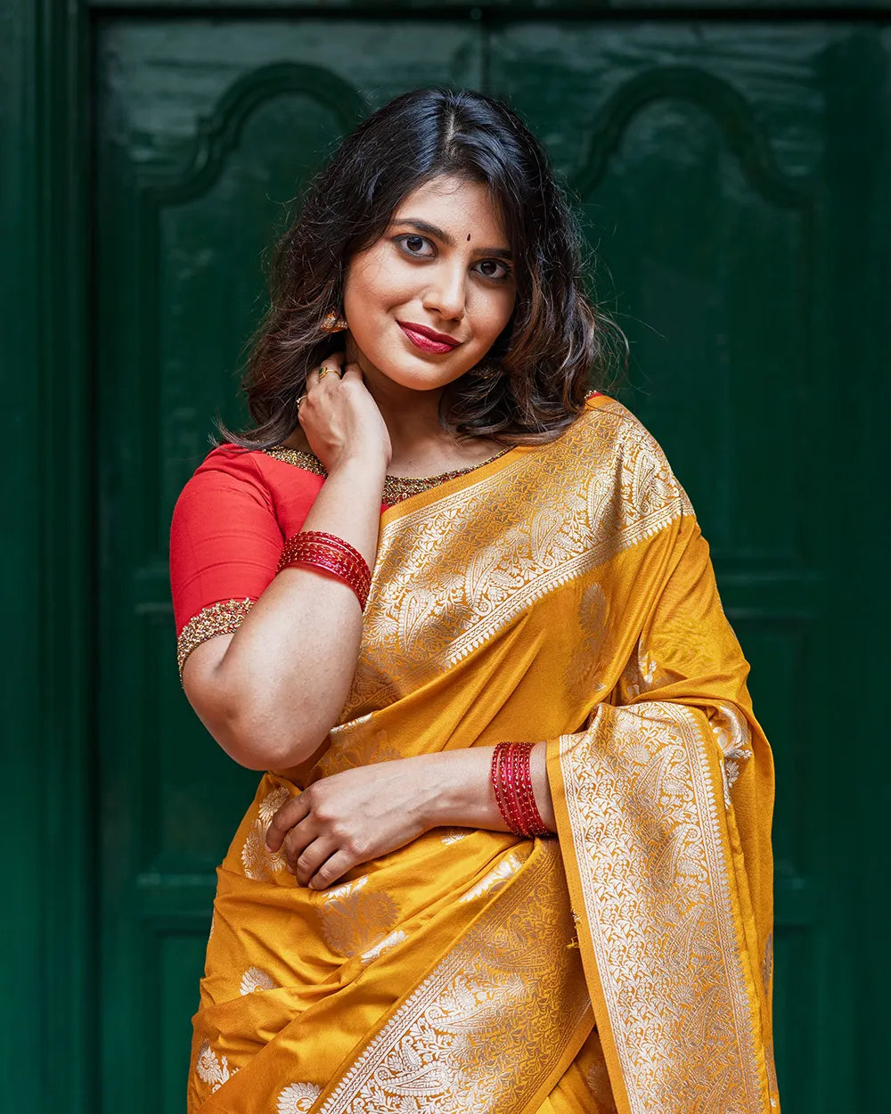 SC5533 - DOLA CRAPE SAREE