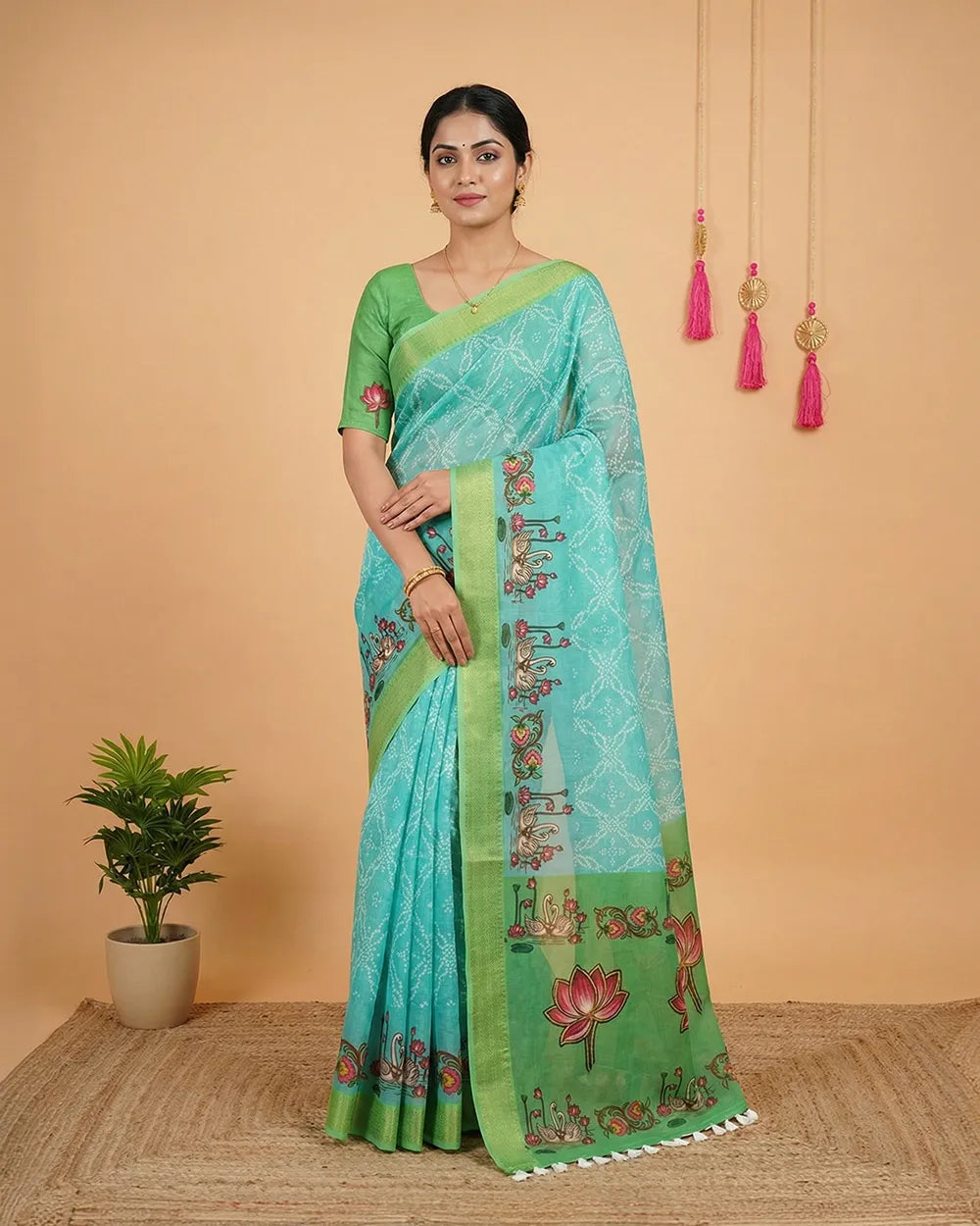 SC7434 - MUL MUL COTTON SAREE