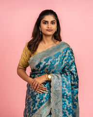 SC5770 - SATIN SAREE WITH EMBOSE
