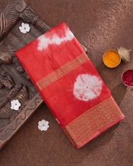 SC8801 - SUNGUDI SAREE WITH SHIBORI PRINT