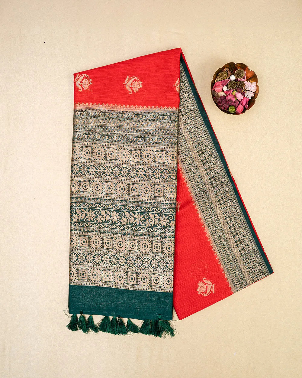 SC6666 - RAW SILK SAREE