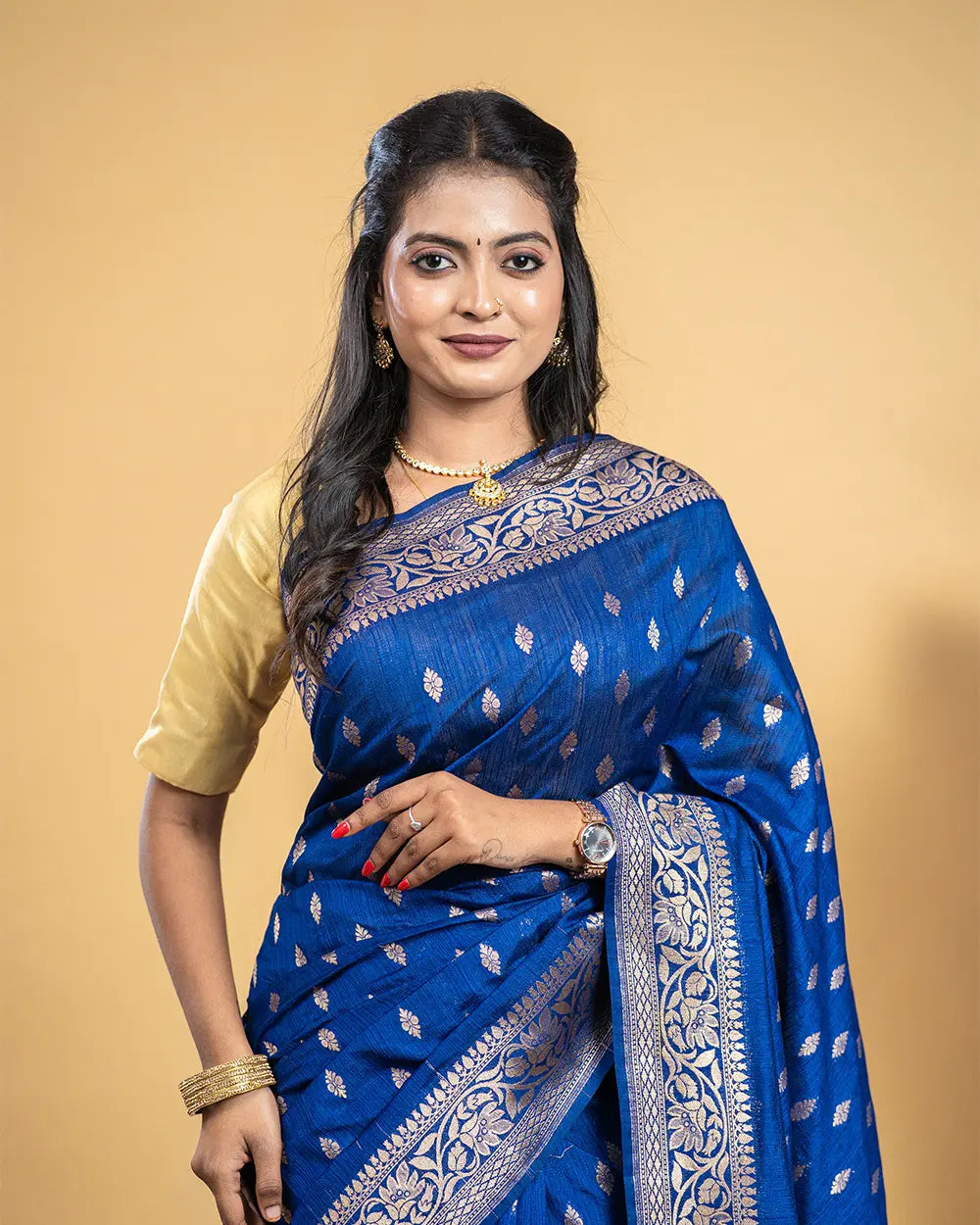 SC6670 - RAW SILK SAREE