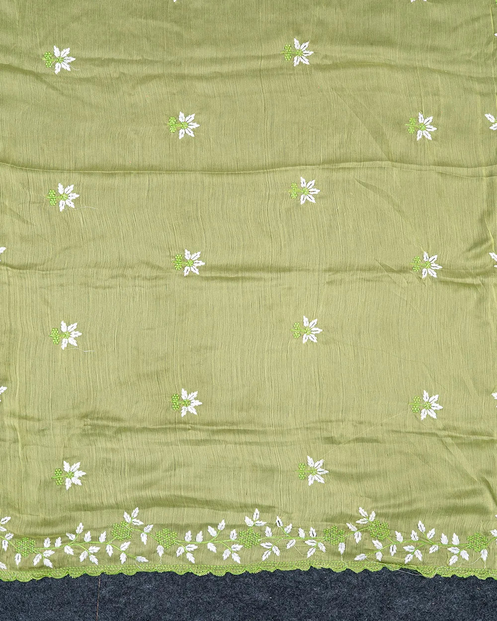 SC6334 - CHIFFON FANCY EMBROIDERY SAREE