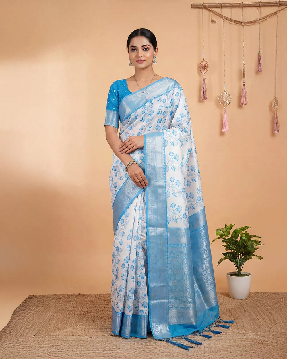 SC5526(2) - LITCHI SILK SAREE