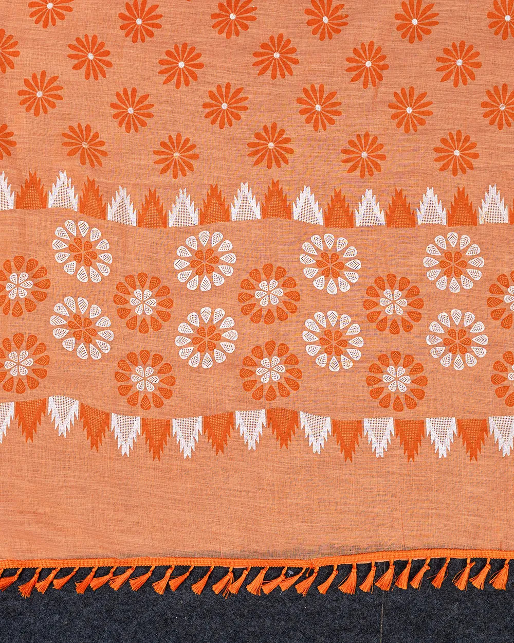 SC6288 - LINEN COTTON SAREE