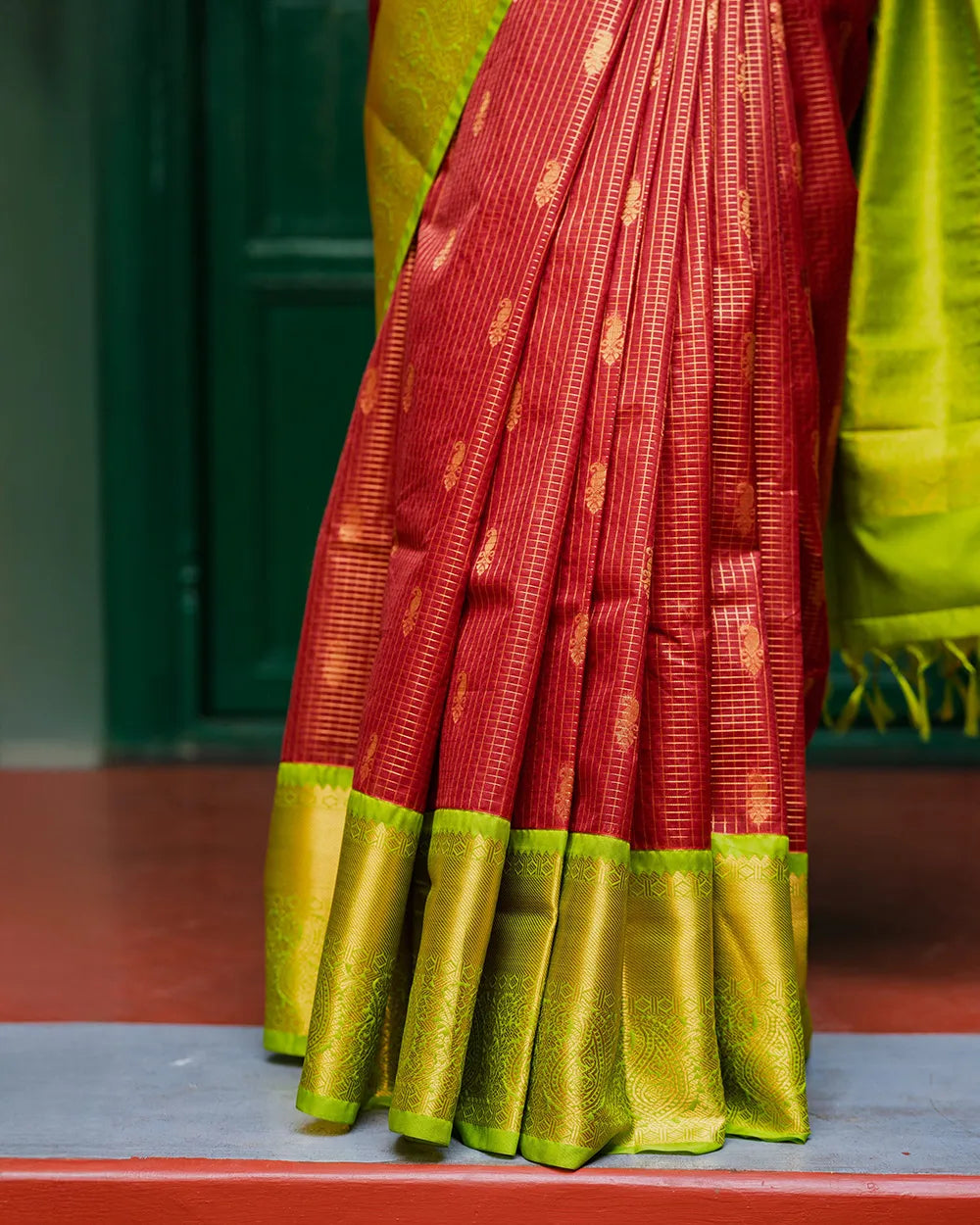 SC5494 - SILK COTTON SAREE