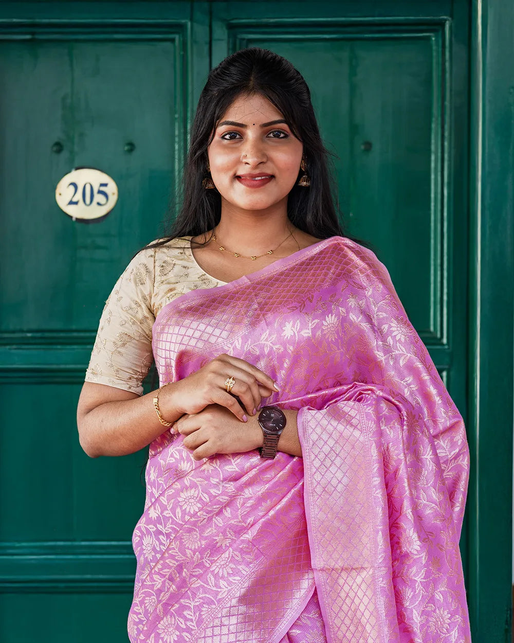 SC5794(1) - LINEN SAREE