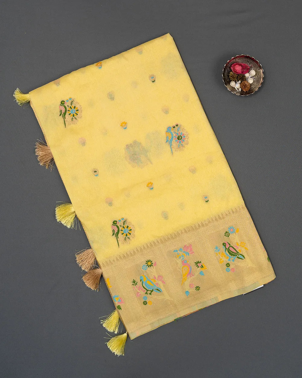SC6367 - VISCOSE MEENA BUTTA SAREE