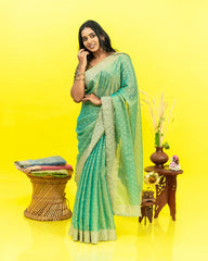 SC5715 - SEMI ORGANZA SAREE