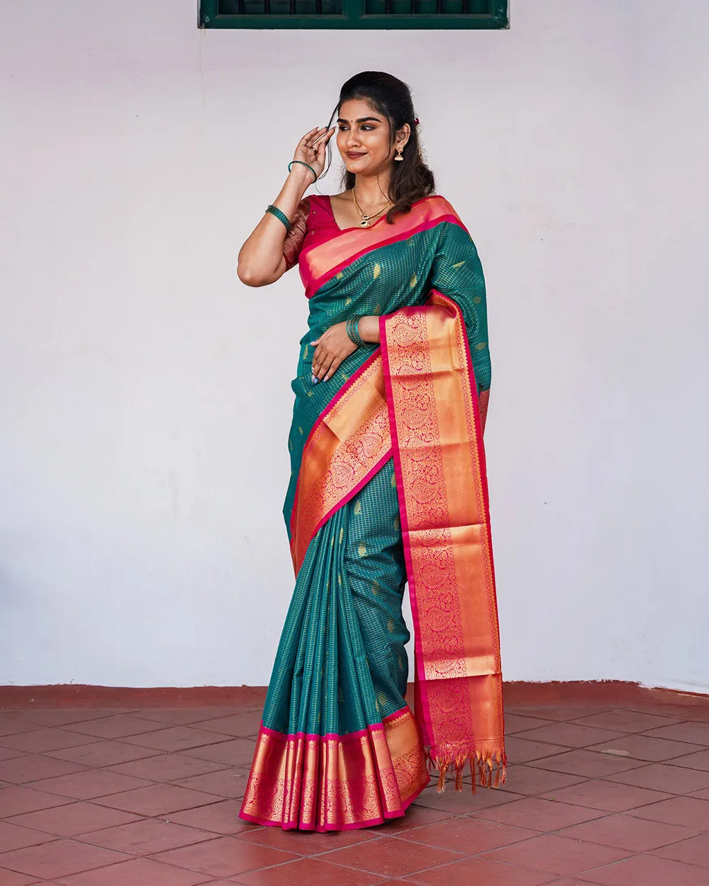 SC5494 - SILK COTTON SAREE