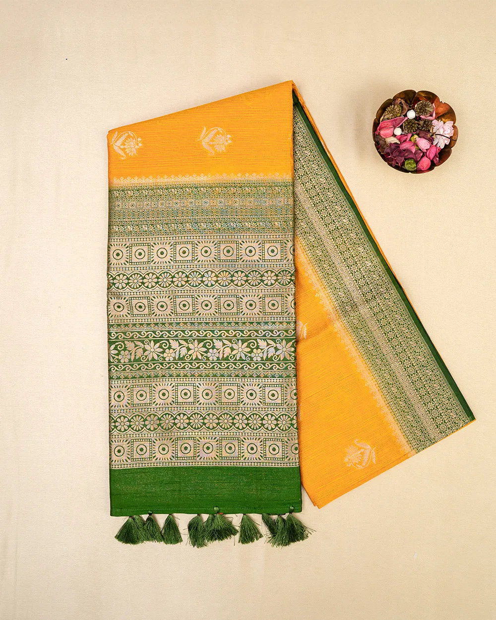 SC6666 - RAW SILK SAREE