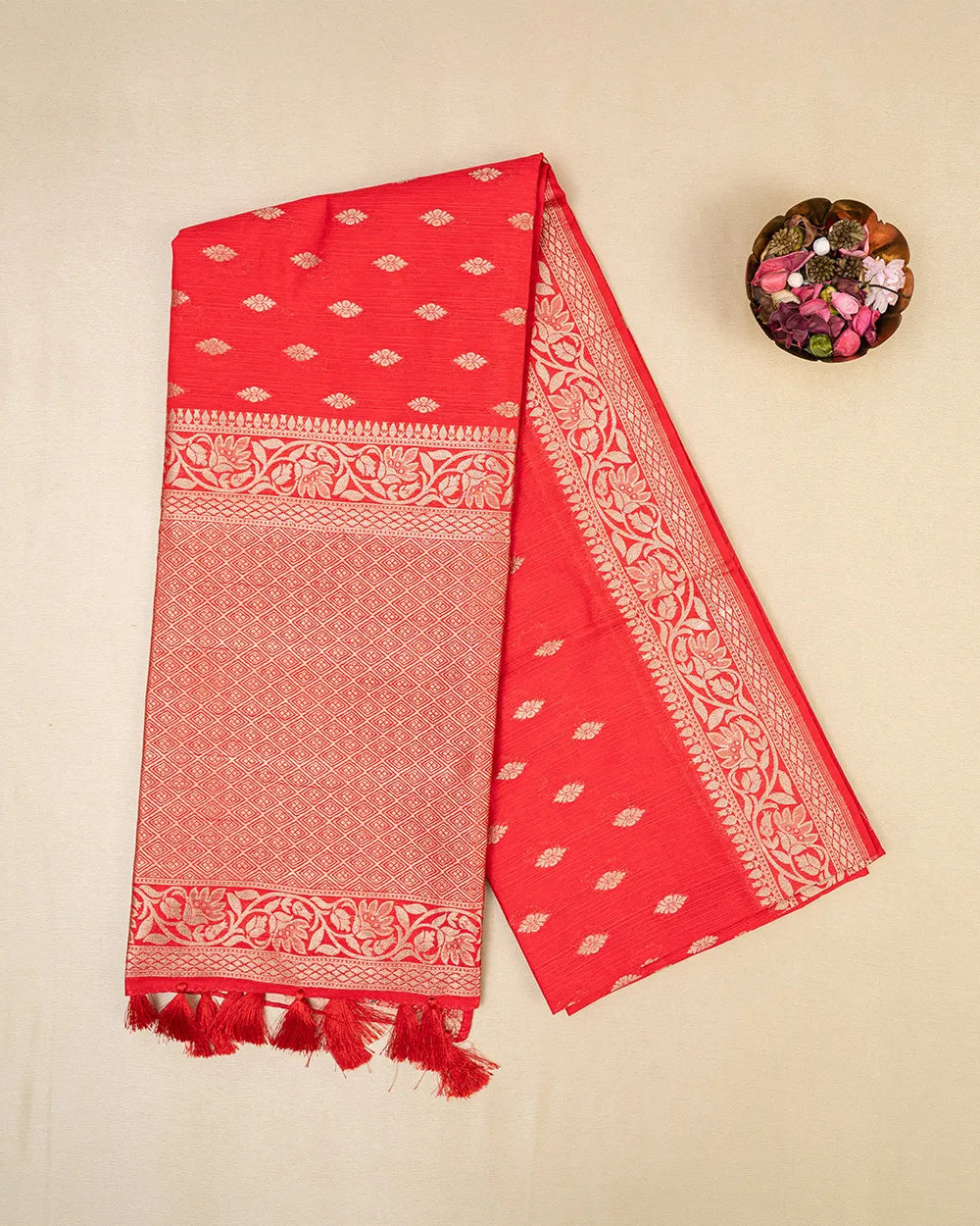 SC6670 - RAW SILK SAREE