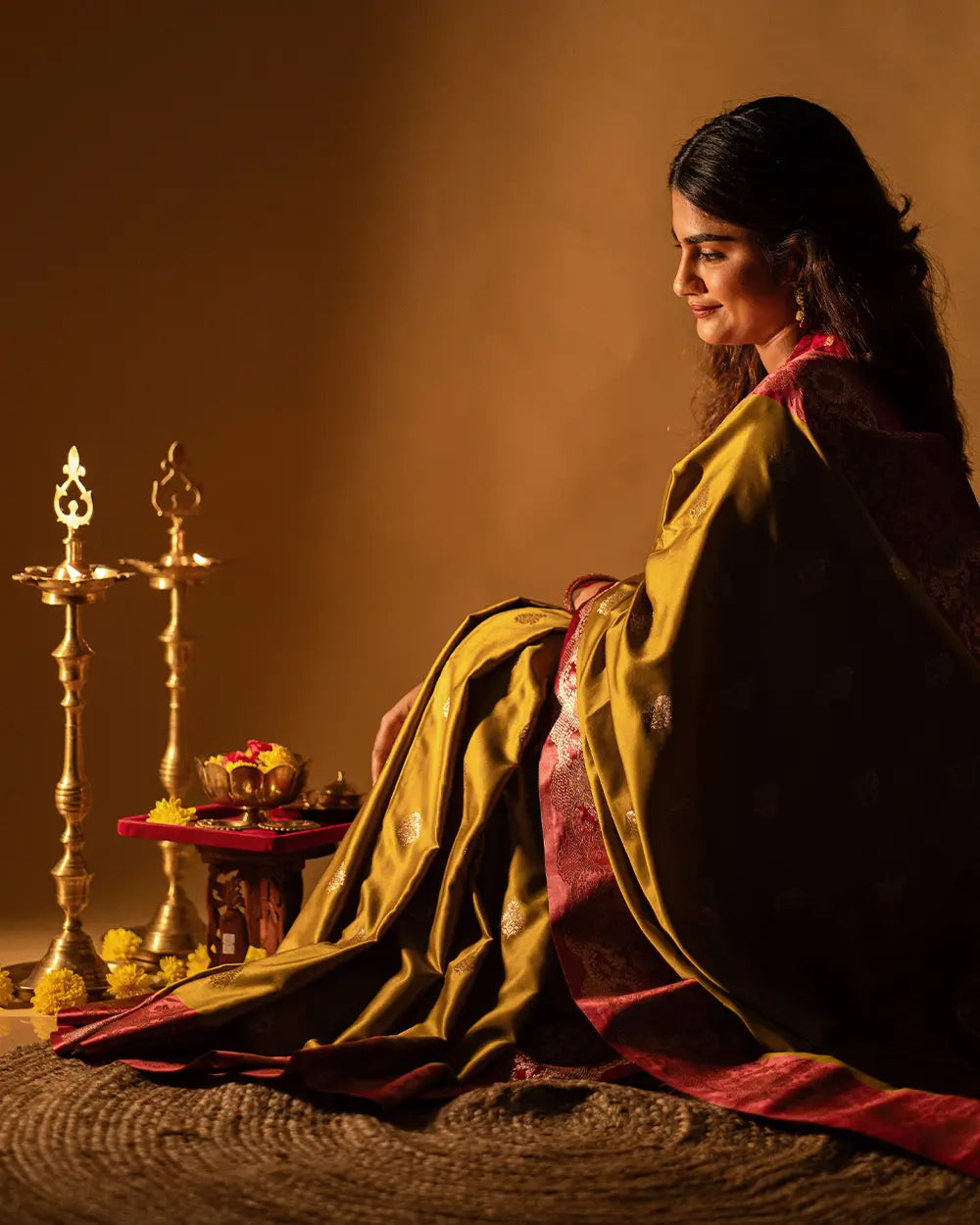 SC6366 - SATIN SAREE