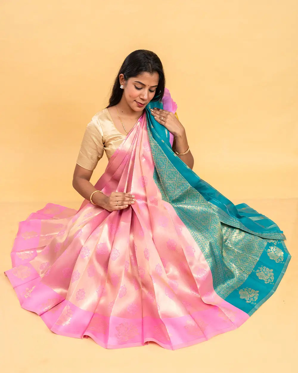 SC7400(1) - TISSUE SAREE