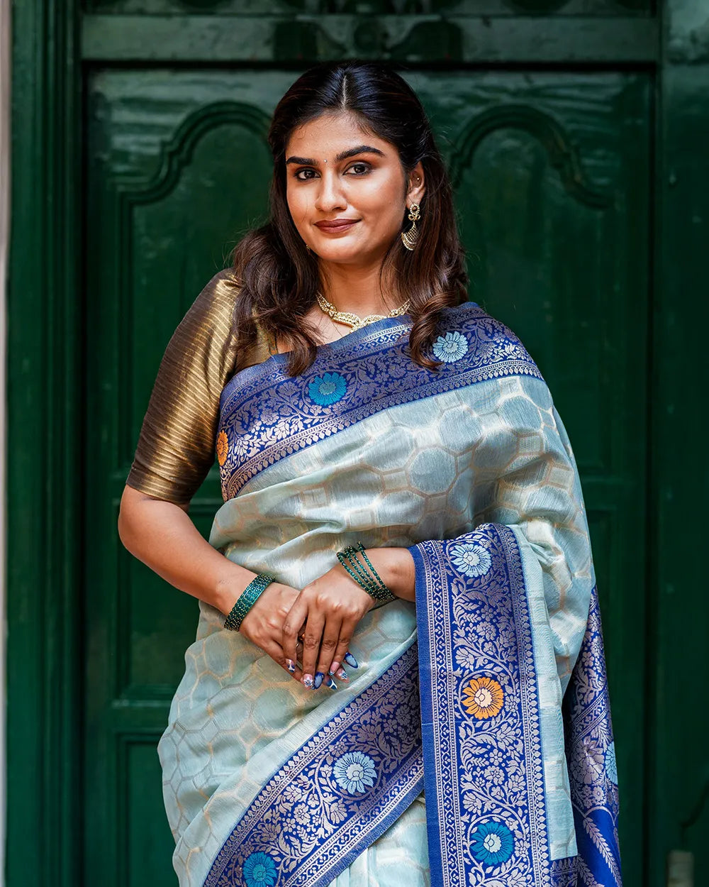 SC5528 - TISSUE SAREE