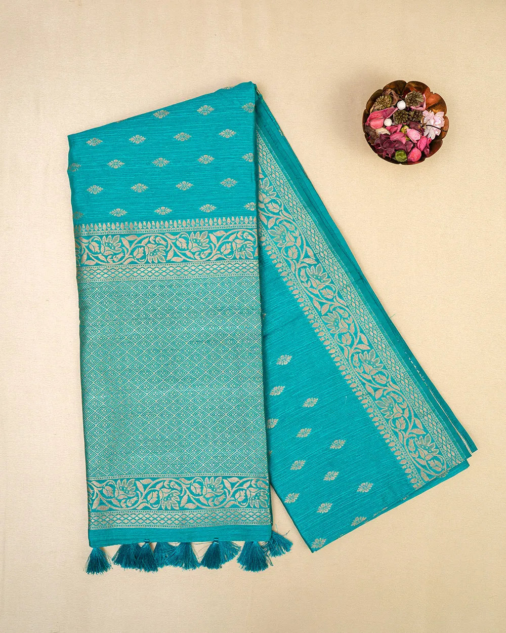 SC6670 - RAW SILK SAREE