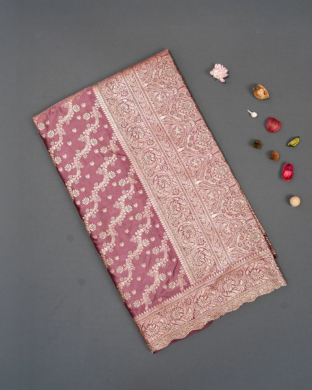 SC5770 - SATIN SAREE WITH EMBOSE